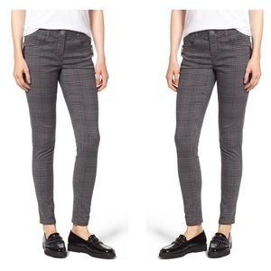 Wits and wisdom plaid slim pants